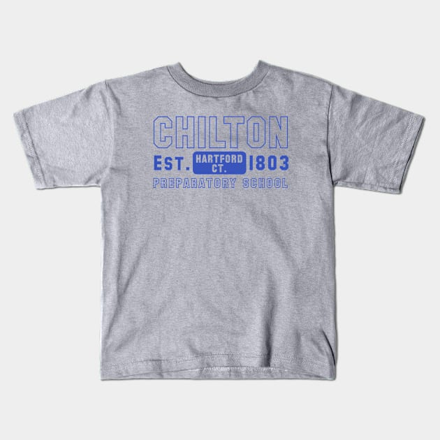 Chilton Prep School Kids T-Shirt by deadright